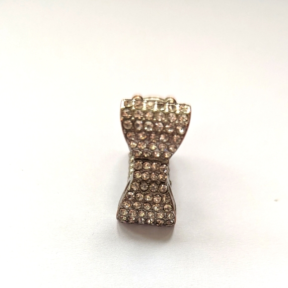Two rhinestone bow rings - Picture 4 of 4